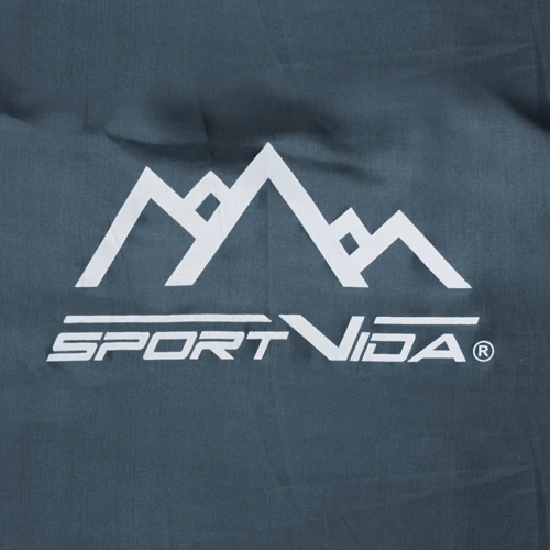 Спальный мешок SportVida R Navy Green/Red (SV-CC0063): Вес с упаковкой 1090 г
