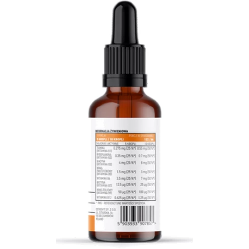 OstroVit Pharma Methyl B-complex KIDS drops В-комплекс 30 мл: Тип Витамин B