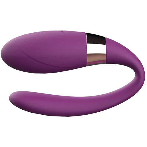 Вибромассажер для пар с пультом ДУ - Boss Series V-Vibe Purple USB 7 Function, BS6200002