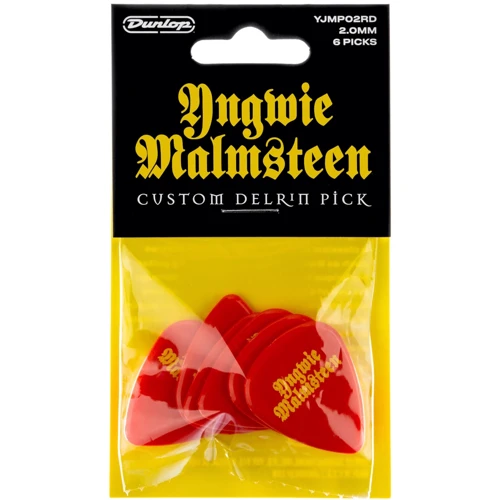 Медиатор Медиатор DUNLOP YNGWIE MALMSTEEN 2.0MM: Толщина  Очень толстые (1.01 мм и более)