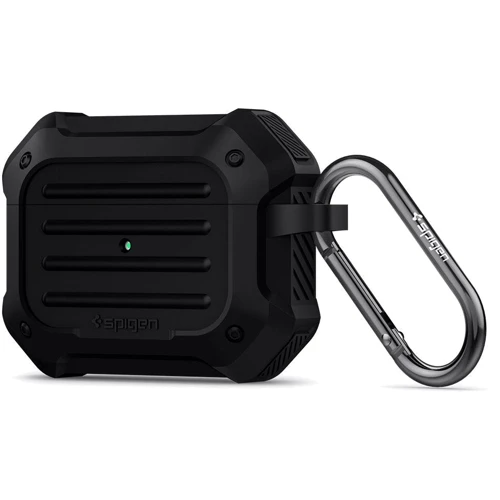 Чехол для наушников Spigen Tough Armor with Belt Black for Apple AirPods Pro: Тип Чехол