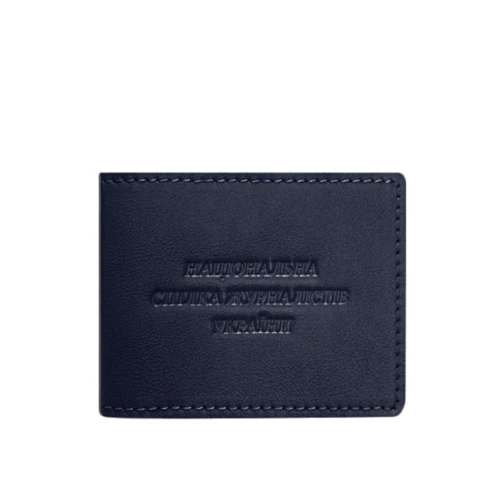 Обкладинка для посвідчення журналіста BlankNote темно-синя (BN-OP-18-navy-blue)