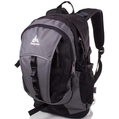 Мужской рюкзак Onepolar серый (W1300-grey)