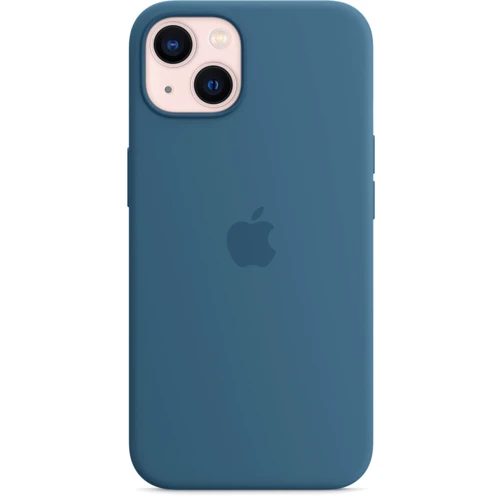 Чохол для iPhone Apple Silicone Case with MagSafe Blue Jay (MM273) for iPhone 13: Матеріали силікон