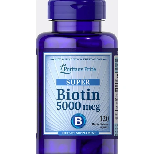 Puritan's Pride Biotin 5000 mcg 120 Caps Биотин