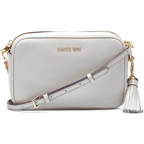 Жіноча сумка крос боді Michael Kors Ginny бежева (32F7GGNM8L182)