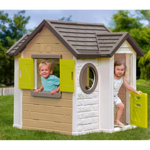Домик Smoby лесника со ставнями и круглыми окнами, 118x132x135 см, 2+: Производитель Smoby