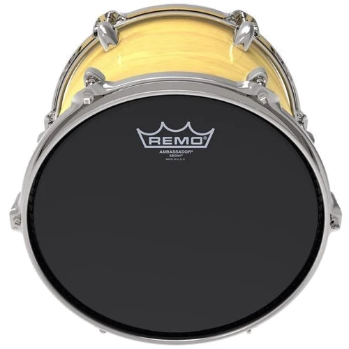 Пластик для барабана REMO Ambassador EBONY 13
