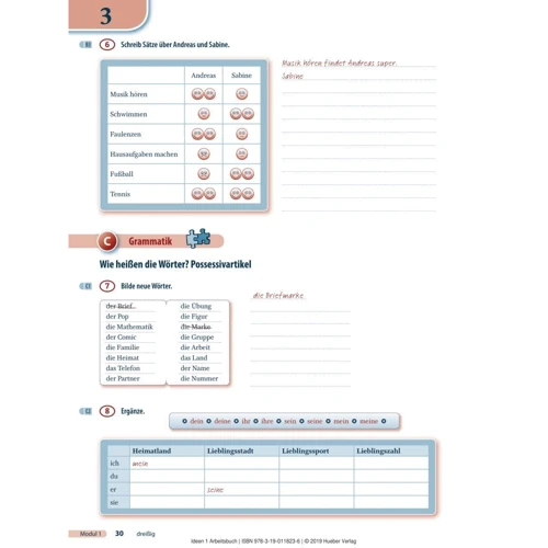 Ideen 1: Arbeitsbuch mit Audio-CD: Жанр Учебники и пособия