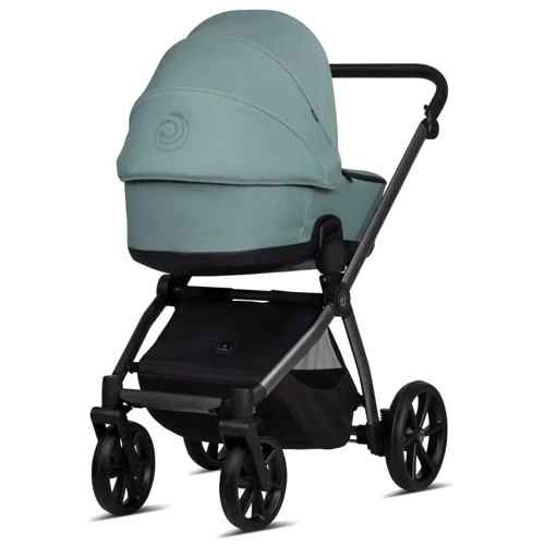 Коляска універсальна 2 в 1 Tutis Mio 3 plus Essential Turquoise (1502243): Матеріал коліс полиуретан