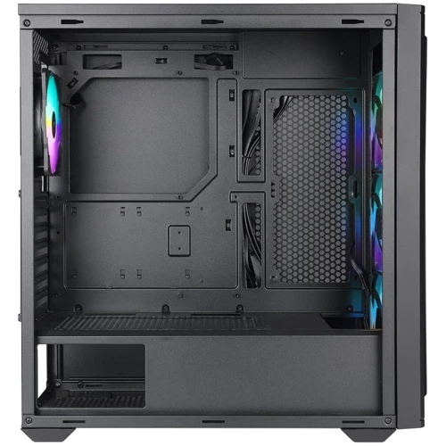 Корпус AZZA Torrent Black (CSAZ-490): Типоразмер Midi-Tower