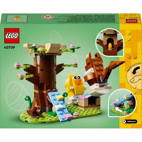 Конструктор LEGO Iconic Весняний майданчик для тварин (40709): Рекомендований вік 8+