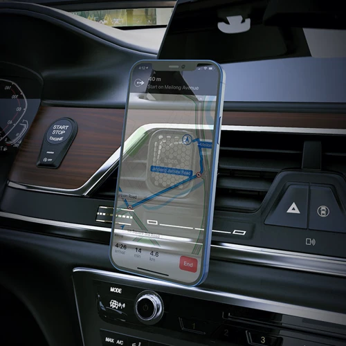 Держатель Hoco Car Holder Air Vent S49 Black: Особенности магнитный, автодержатель