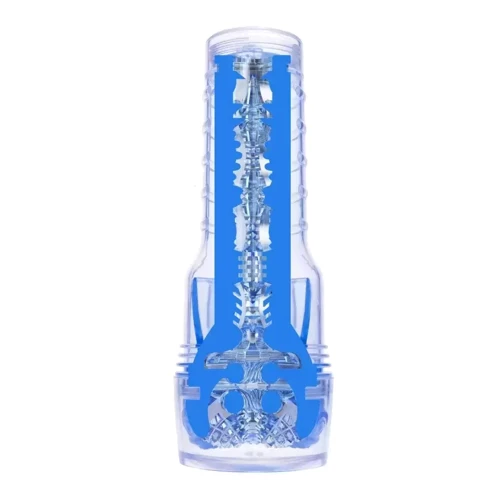 Мастурбатор Fleshlight Turbo Core Blue Ice, оральный секс (глубокое горло)