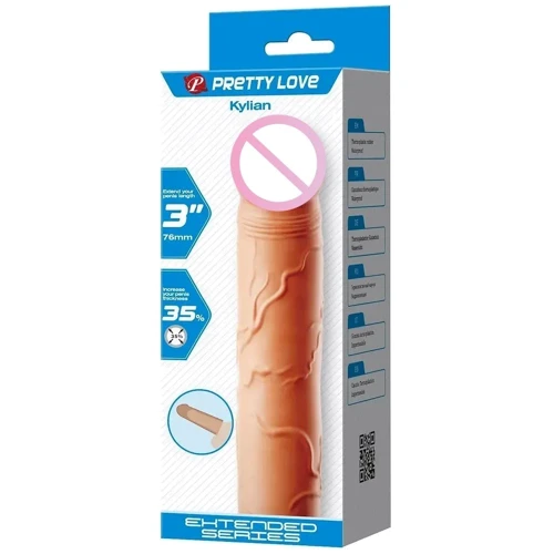 Подовжуюча насадка LYBAILE Pretty Love - Kylian 3" Flash (BI-026257)