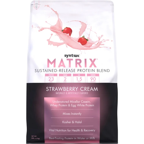 Протеин Syntrax Matrix 5.0 2270 g /76 servings/ Strawberry Cream