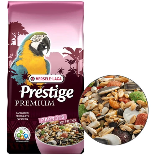 Корм Versele-Laga Prestige Premium Parrots для крупных попугаев 15 кг (219157)