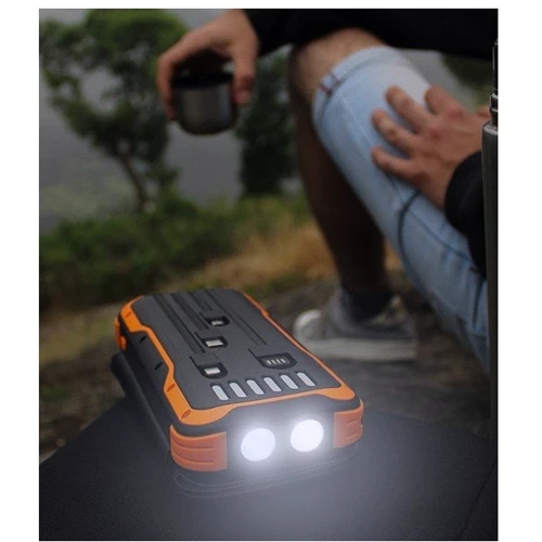 Внешний аккумулятор Mibrand Power Bank 20000mAh Extrem Solar Folding 2 Lights (MI20K)