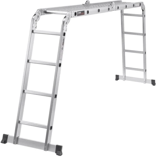 Лестница-трансформер LADDER STANDARD с платформой (4х3 ступени) (190-9503): Максимальная высота, см 370