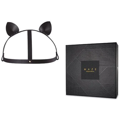 Кошачьи ушки Bijoux Indiscrets MAZE - Cat Ears Headpiece Black