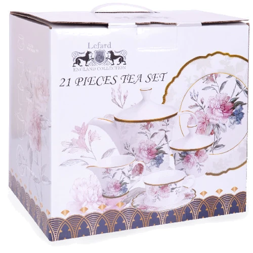 Чайный сервиз Lefard Камелия 21 пр. (935-013): Наименование Чайный сервиз 21 пр.