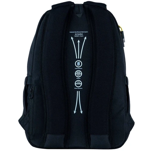 Рюкзак Kite Education teens 2575M (LED) DC Batman (DC24-2575M (LED)): Спинка Мягкая (без ребер жесткости)