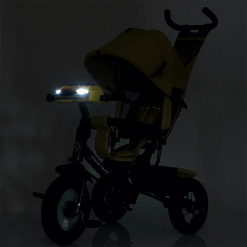 Велосипед детский трехколесный TurboTrike желтый (MT 1006-11) фото 13