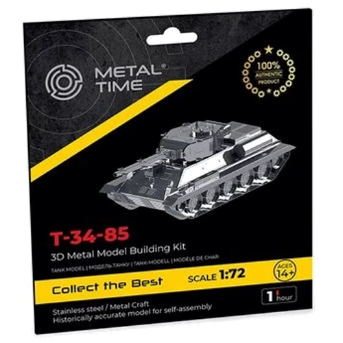 Конструктор Metal Time Коллекционная модель танка (T-34/85 MT071)
