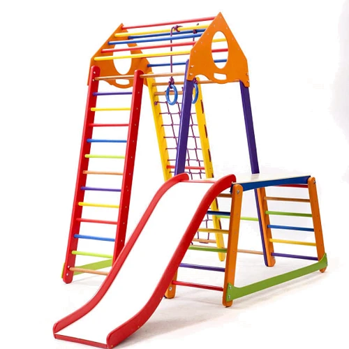 Дитячий спортивний комплекс SportBaby BambinoWood Color Plus 1-1: Тип гімнастичні та спортивні комплекси