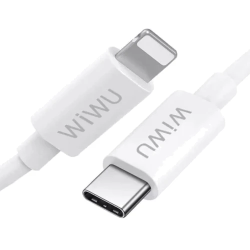 Кабель WIWU Gear G90 Series USB-C to Lightning Black: Тип USB-C - Lightning