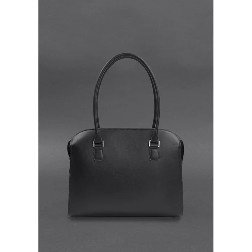 Сумка жіноча BlankNote Business чорна (BN-BAG-57-g): Фактура Матовая, Гладкая
