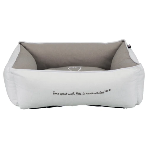 Лежак Trixie Pet's Home 80х60 см білий / бежевий (4011905382388)