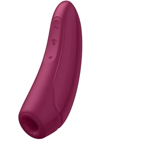 Вакуумный клиторальный стимулятор Satisfyer Curvy 1+ Rose Red