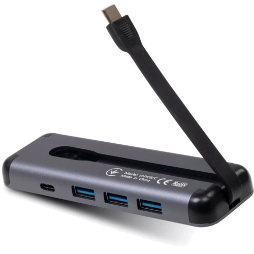 Адаптер Vinga Adapter USB-C to HDMI+3xUSB3.0+PD100W (VHYC6FC) фото 7