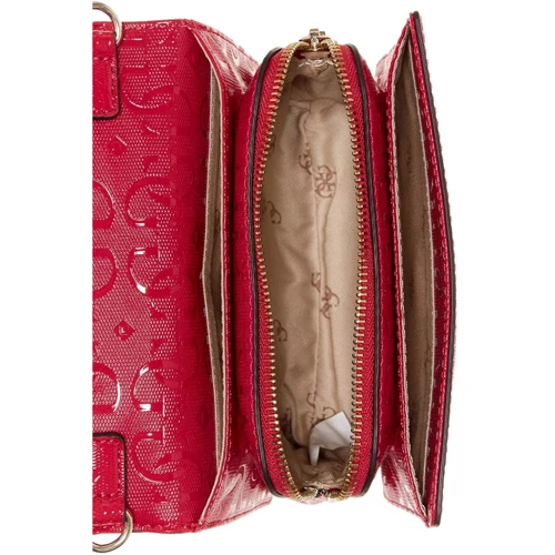 Женская сумка кросс боди Guess Chic Shine Mini Crossbody Flap красная (HWSG7746780-BER): Тип Сумки