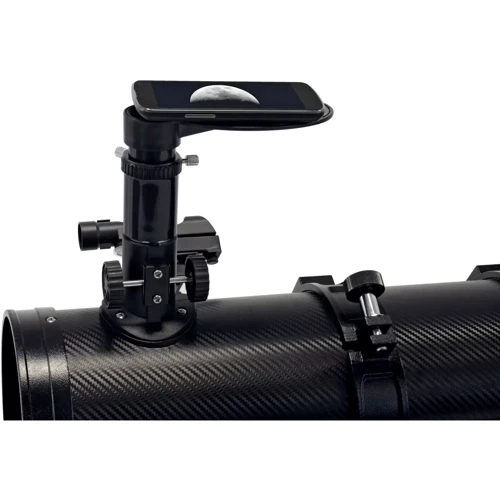 Телескоп Bresser Pluto II 114/500 EQ Carbon із сонячним фільтром та адаптером для смартфону (4614500) фото 3