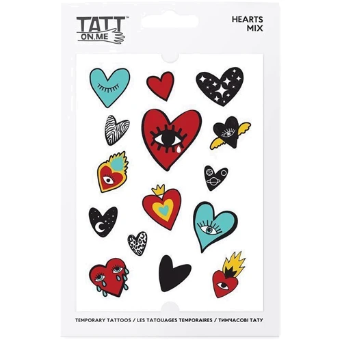 Временные татуировки TATTon.me Hearts Mix (TMHearts): Производитель TATTon.me