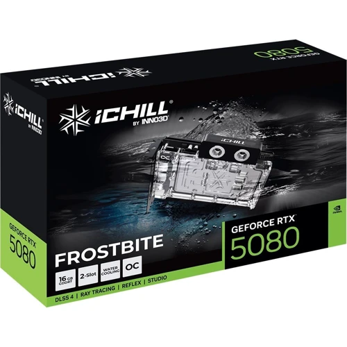 Відеокарта INNO3D GEFORCE RTX 5080 iCHILL FROSTBITE (C50803-16D7X-1760FB)