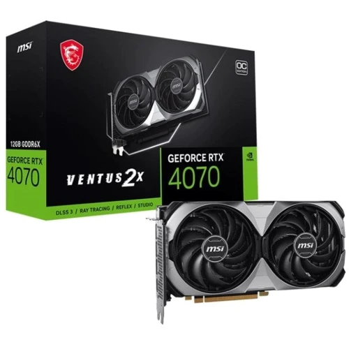 Видеокарта MSI Nvidia GeForce RTX 4070 VENTUS 2X E 12G OC: Интерфейс PCI Express 4.0 x8