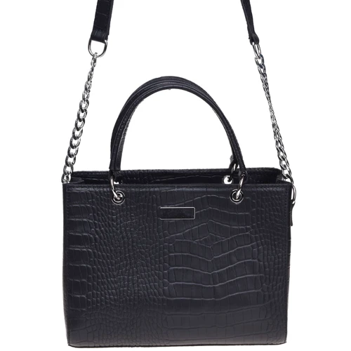 Женская сумка тоут Ricco Grande черная (1l797rep-black)