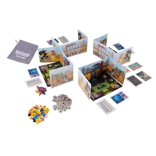 Настольная игра Стиль жизни Война и Сыр (Ratland): Вид стратегические