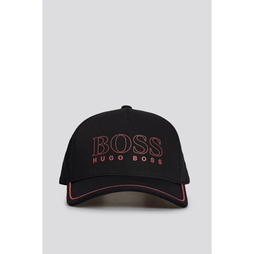 Мужская бейсболка Boss Accessories Cap-Novel черная (50435578-002)
