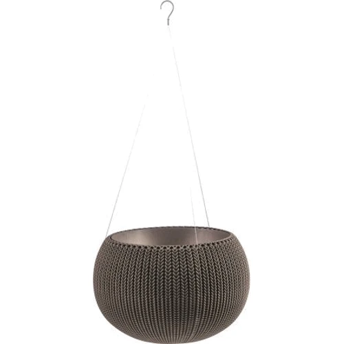 

Горшок для цветов Keter Cozies M с цепочкой коричневый 36 см