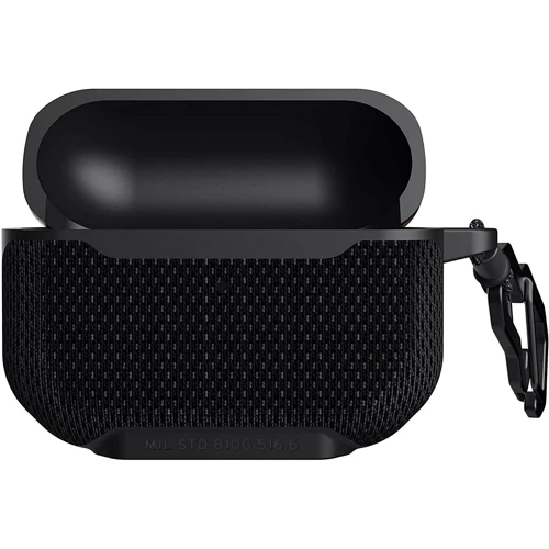 Чехол для наушников Urban Armor Gear UAG Metropolis Case FIBR ARMR BLACK (102256113940) for Apple AirPods Pro: Матеріал Тканина