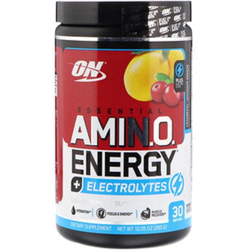 Амінокислота для спорту Optimum Nutrition Essential Amino Energy Electrolytes 285 g /30 servings/ Cranberry Lemonade Breeze
