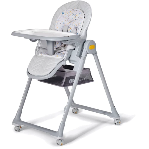 Стульчик для кормления Lastree Grey (KHLAST00GRY0000): Регулировка высоты стула 5 позиций