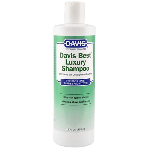 

Шампунь-концентрат Davis Best Luxury Shampoo для блеска шерсти у собак и котов 355 мл (52252)