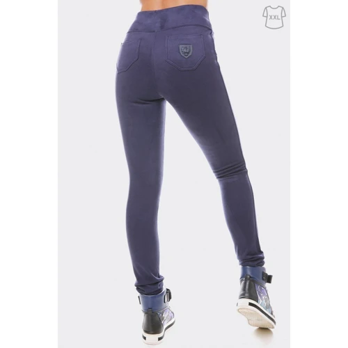 Леггинсы ArtStyleLeggings LSN-326B-56 56 синие: Вид Леггинсы