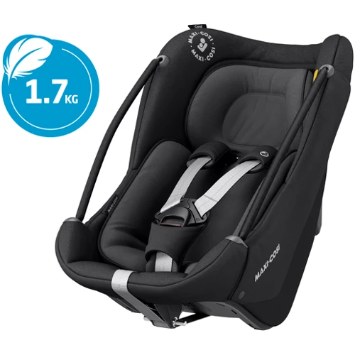 Автокресло MAXI-COSI Coral Essential Black: Группа 0+ (до 13 кг), автокресло-переноска