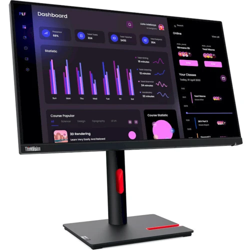 Монітор Lenovo T24i-30 (63CFMATXUA): Покриття екрану антибликовое